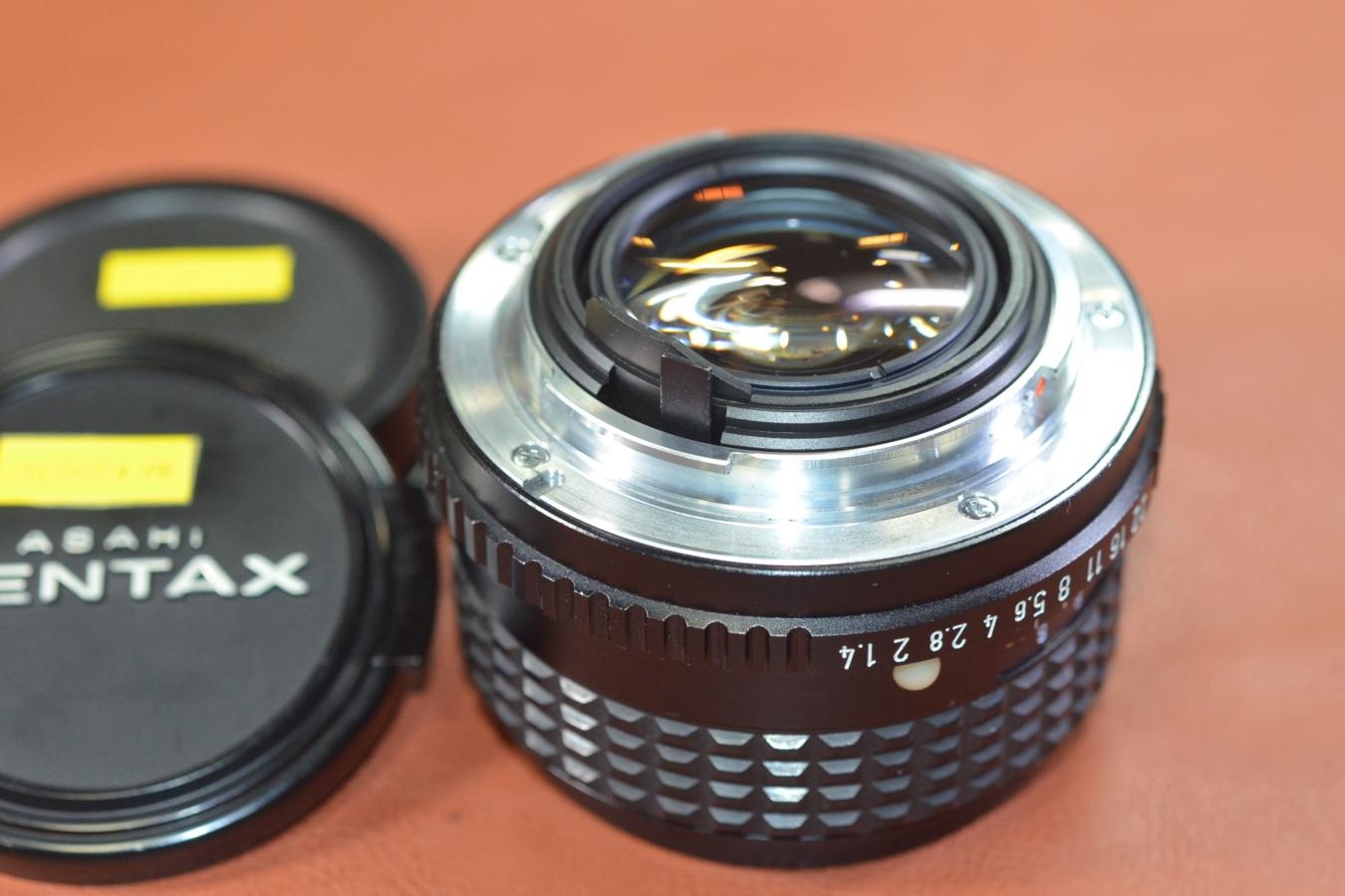 SMC PENTAX-M 50mm F1.4 【キレイな物をお探しの方必見!!自信ありの逸品!!】