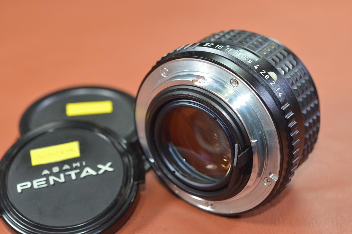 SMC PENTAX-M 50mm F1.4 【キレイな物をお探しの方必見!!自信ありの逸品!!】