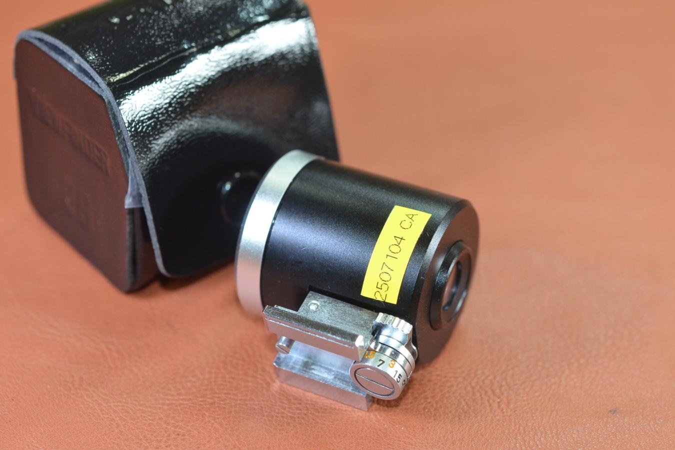 Canon 28mm View Finder 純正専用ケース付 【パララックス補正機構搭載】※キレイな物をお探しの方必見!!自信ありの逸品!!