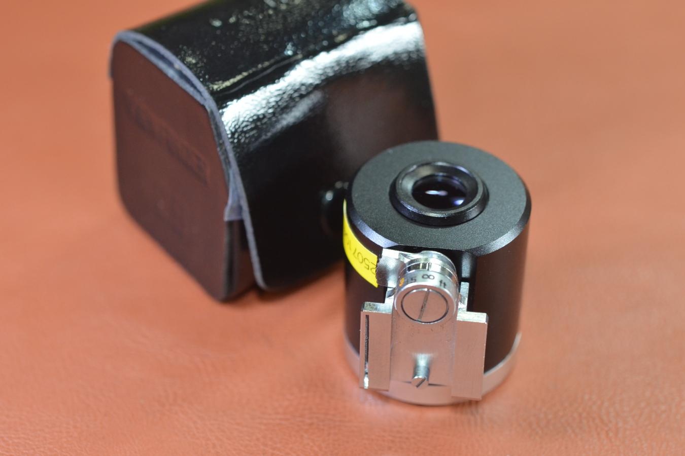 Canon 28mm View Finder 純正専用ケース付 【パララックス補正機構搭載】※キレイな物をお探しの方必見!!自信ありの逸品!!