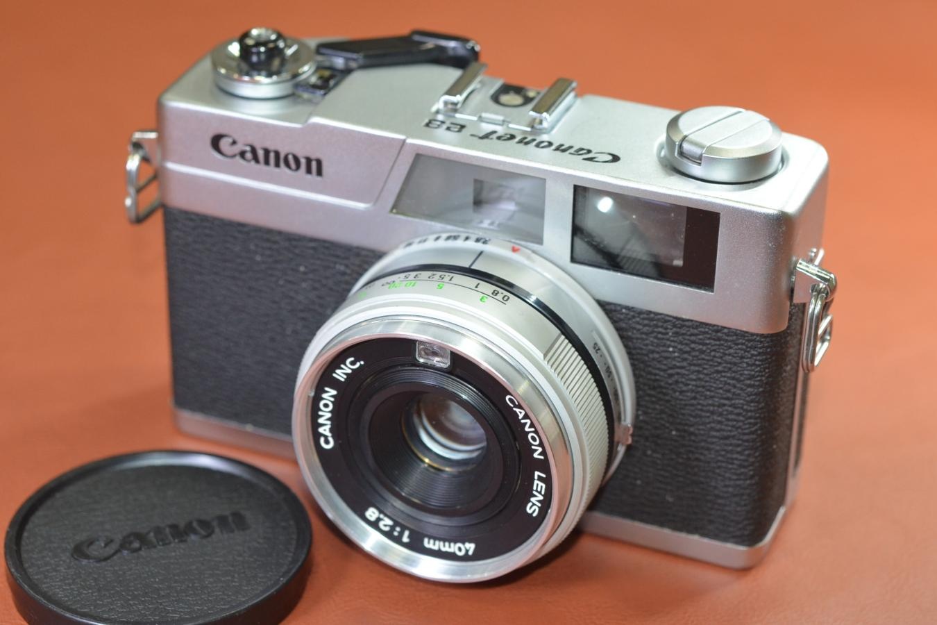 Canon New Canonet 28 モルト交換済  【CANON LENS 40/2.8 搭載】