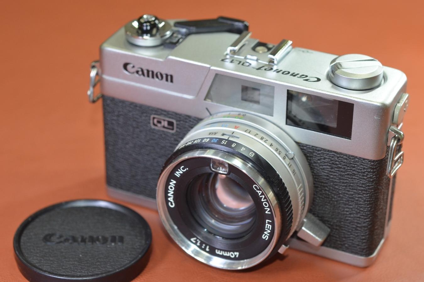 Canon New Canonet QL17 モルト交換済  【CANON LENS 40/1.7 搭載】