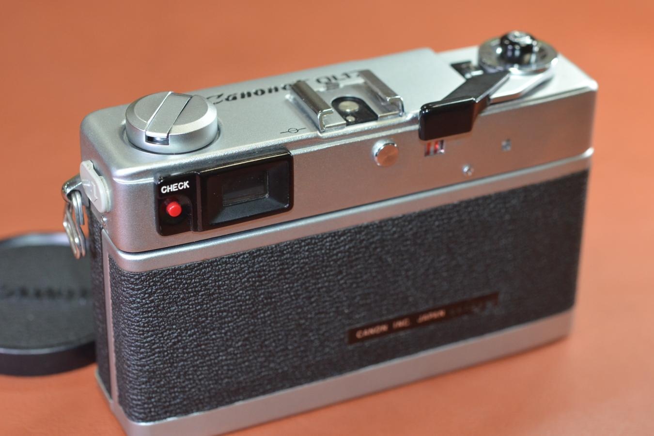 Canon New Canonet QL17 モルト交換済  【CANON LENS 40/1.7 搭載】