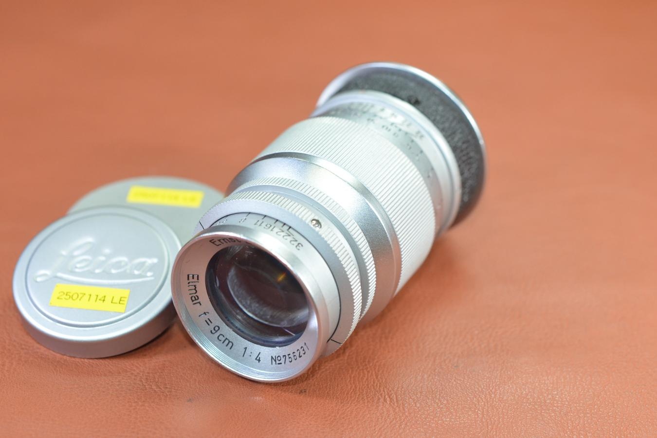 LEICA Elmar 9cm F4 m表記 【75万台1950年製 LEICA Lマウントレンズ】