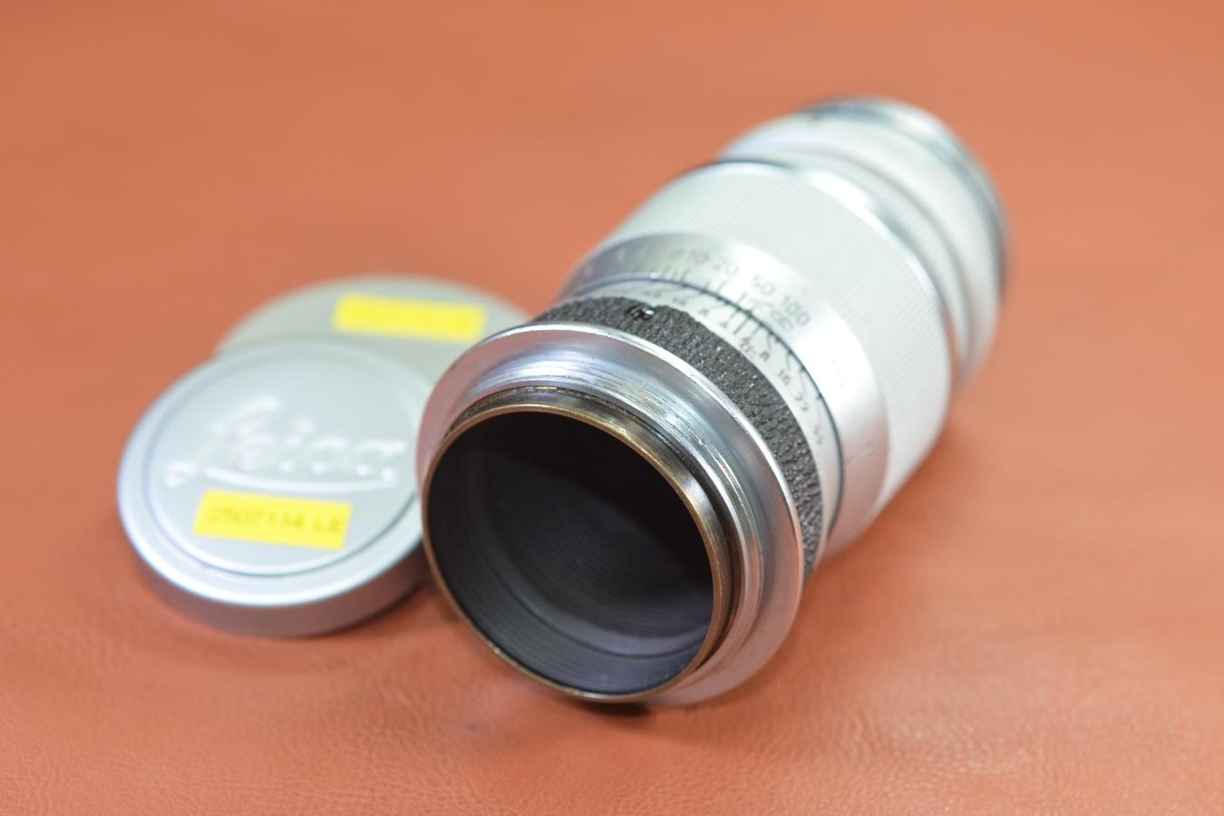 LEICA Elmar 9cm F4 m表記 【75万台1950年製 LEICA Lマウントレンズ】