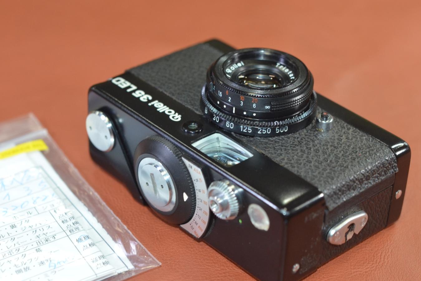 Rollei 35 LED Black 整備済 【Triotar 40/3.5 レンズ搭載】