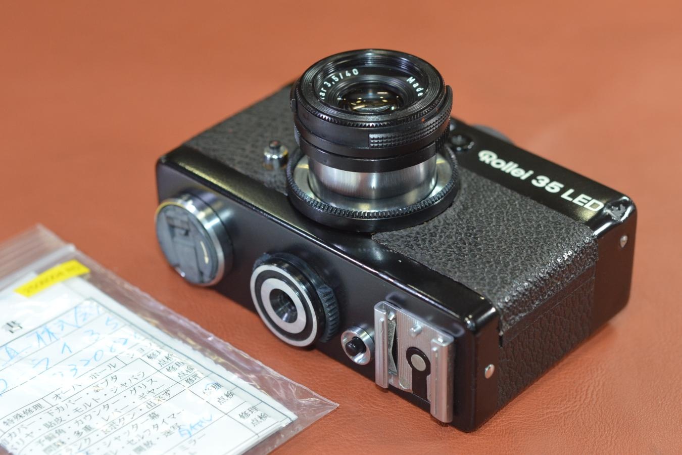 Rollei 35 LED Black 整備済 【Triotar 40/3.5 レンズ搭載】