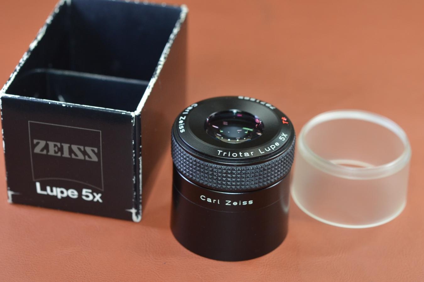 【希 少】Carl Zeiss T*Triotar Lupe 5× 【キレイな物をお探しの方必見!!自信ありの逸品!!】