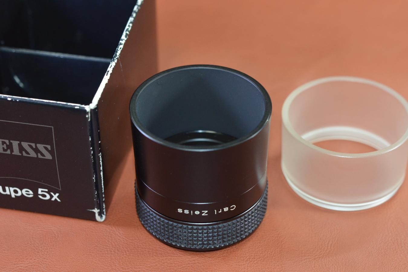 【希 少】Carl Zeiss T*Triotar Lupe 5× 【キレイな物をお探しの方必見!!自信ありの逸品!!】