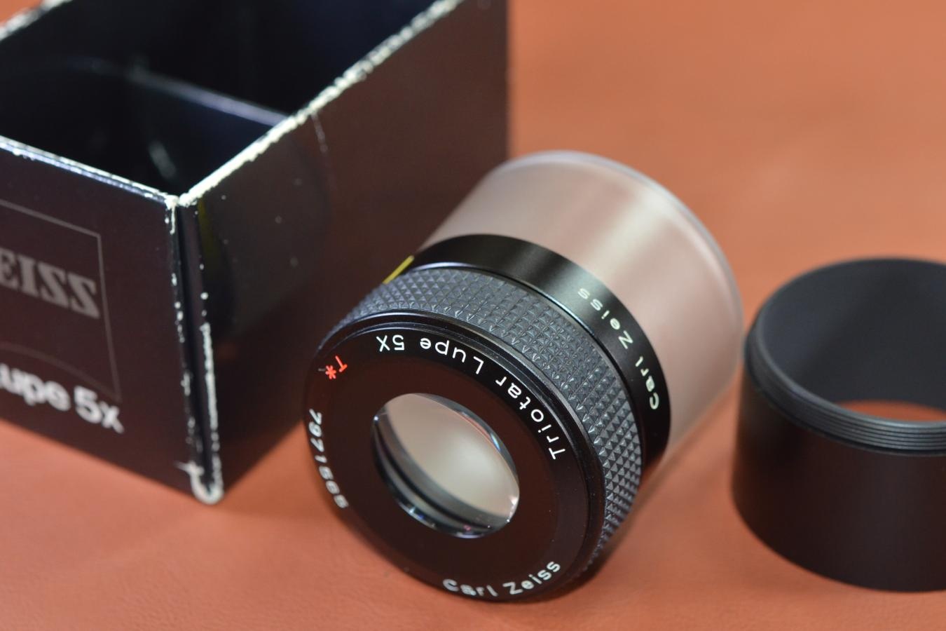 【希 少】Carl Zeiss T*Triotar Lupe 5× 【キレイな物をお探しの方必見!!自信ありの逸品!!】