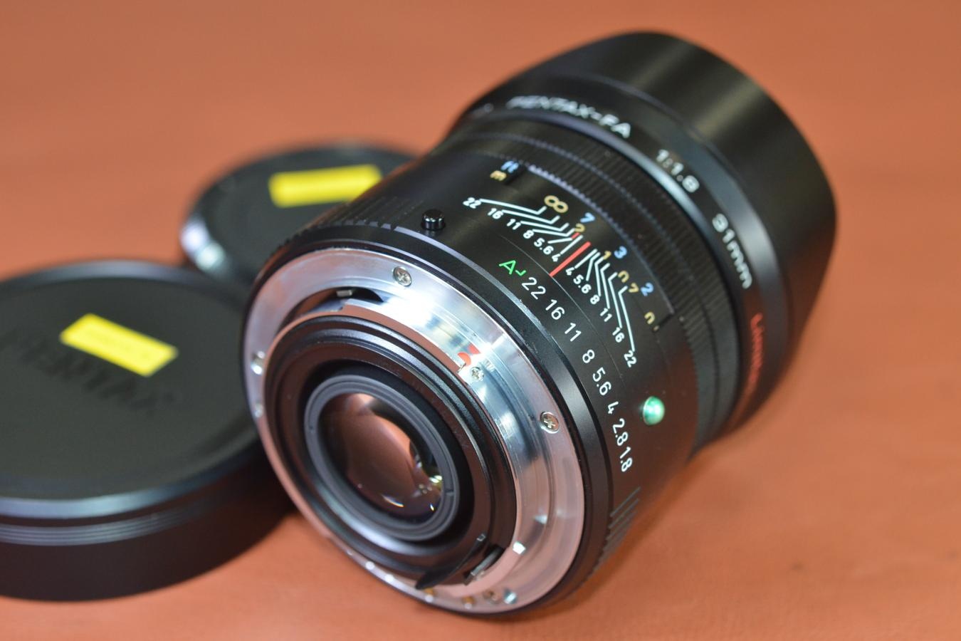 HD PENTAX-FA 31mm F1.8 Limited Black 【キレイな物をお探しの方必見!!自信ありの逸品!!】
