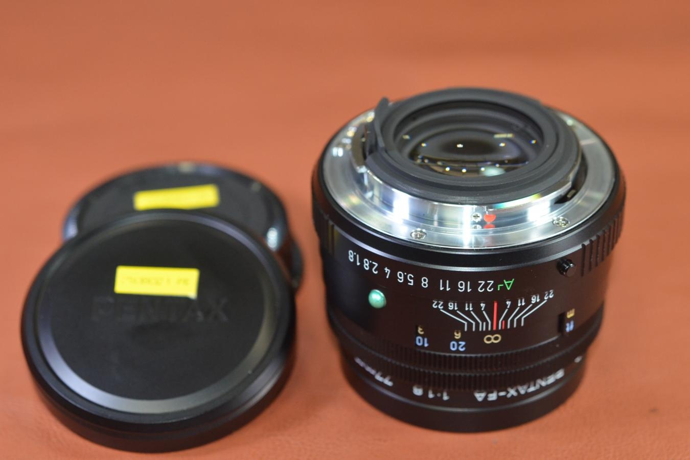 HD PENTAX-FA 77mm F1.8 Limited Black 【キレイな物をお探しの方必見!!自信ありの逸品!!】