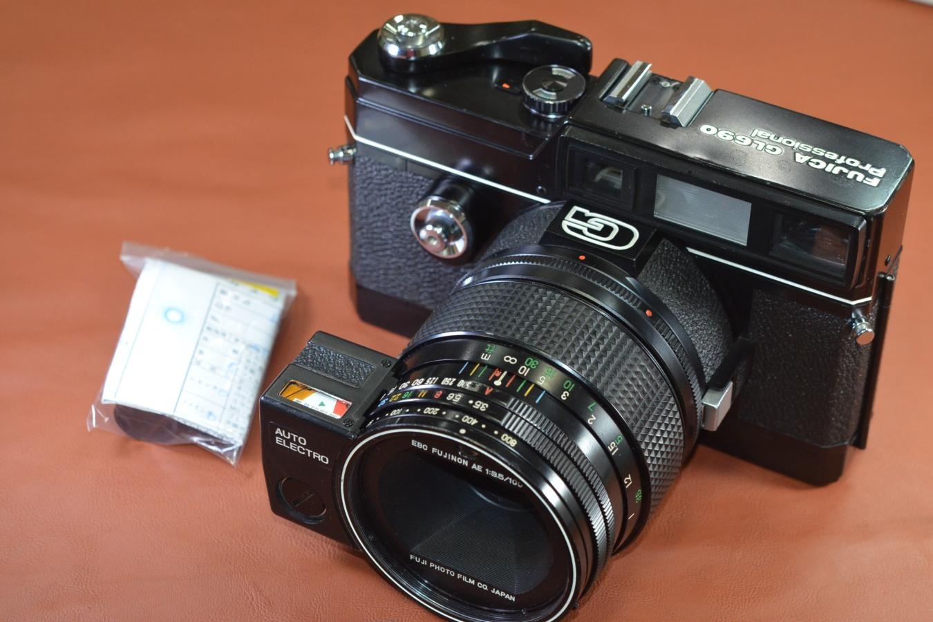 【希 少】 FUJICA GL690 Professional EBC FUJINON AE 100/3.5付 【整備済】