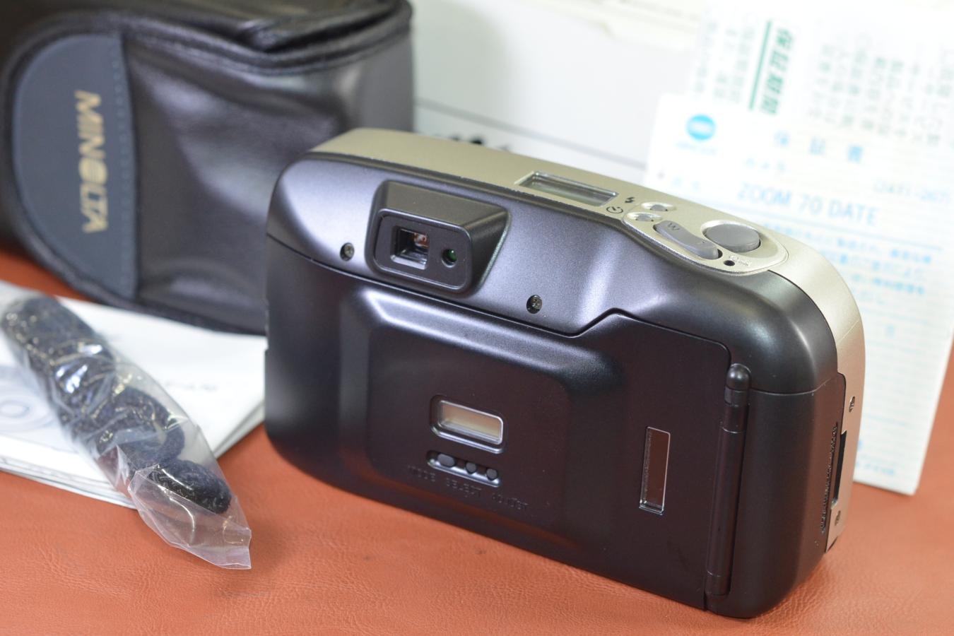 MINOLTA Zoom 70 DATE 元箱付一式 【MINOLTA ASPHERICAL LENS ZOOM 35-70mm搭載】