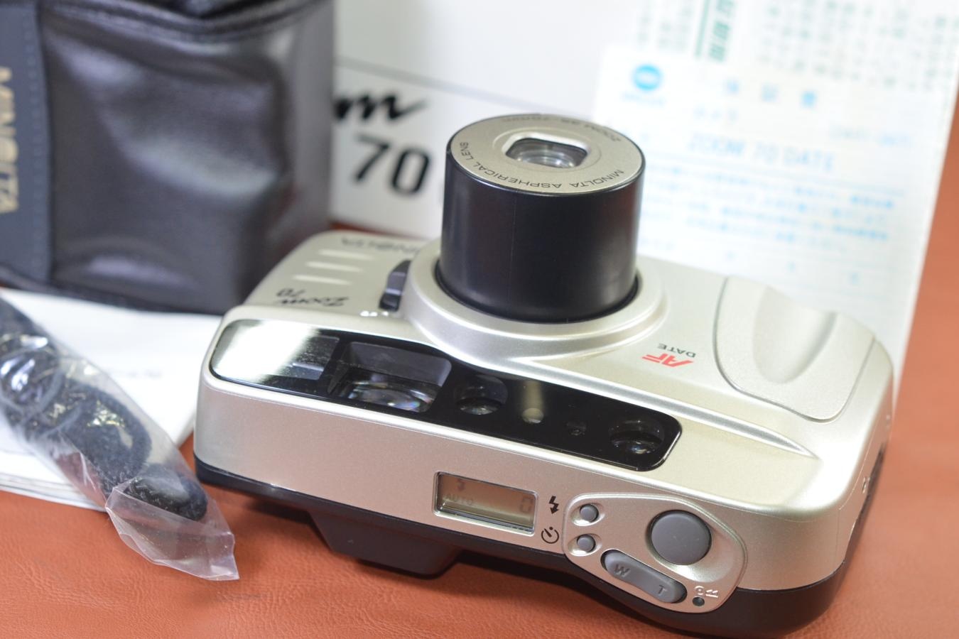 MINOLTA Zoom 70 DATE 元箱付一式 【MINOLTA ASPHERICAL LENS ZOOM 35-70mm搭載】
