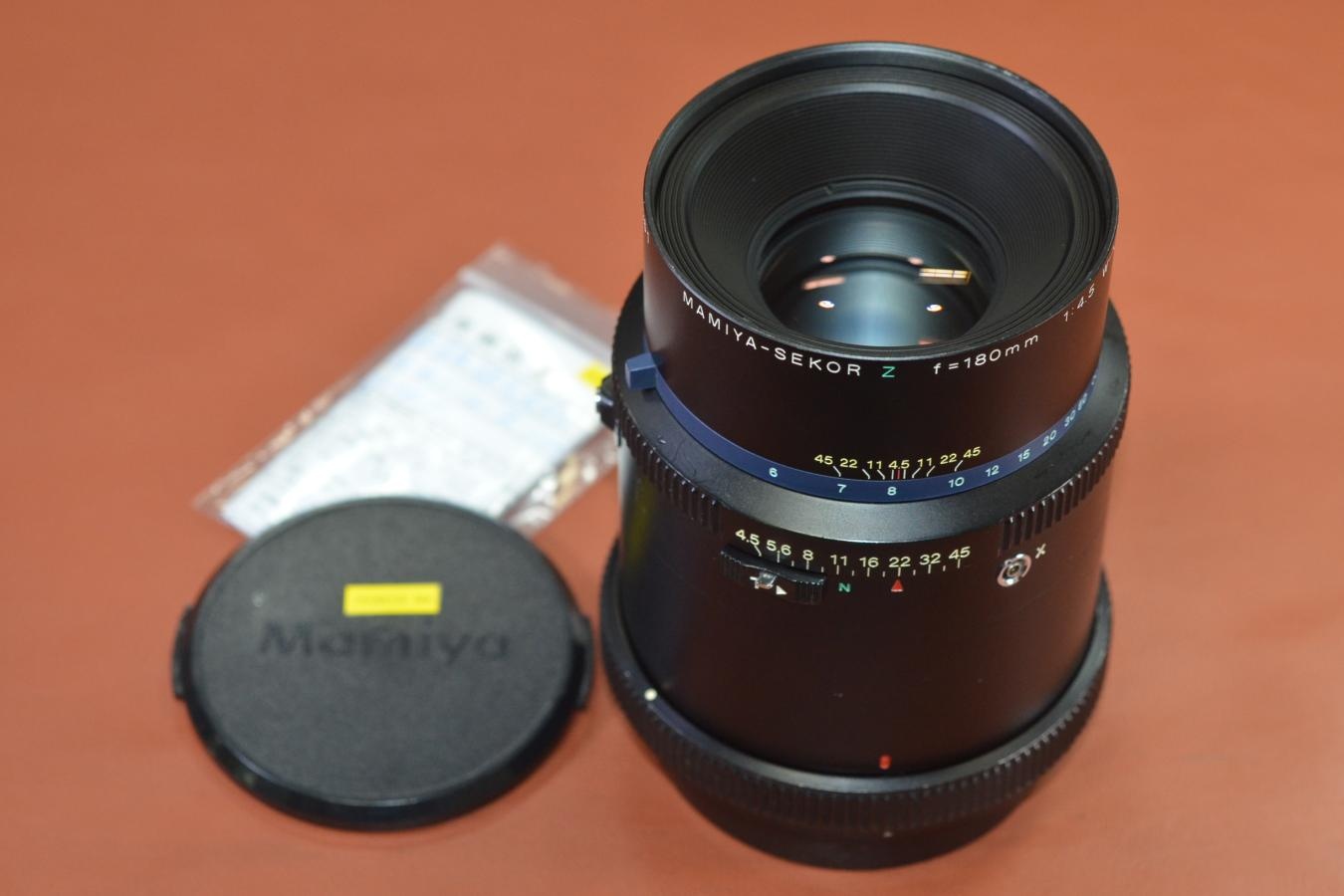 MAMIYA-SEKOR Z 180mm F4.5 W-N 整備済 【Mamiya RZ67用レンズ】