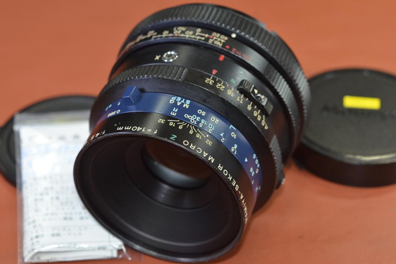 MAMIYA-SEKOR MACRO Z 140mm F4.5 W  整備済 【Mamiya RZ67用レンズ】