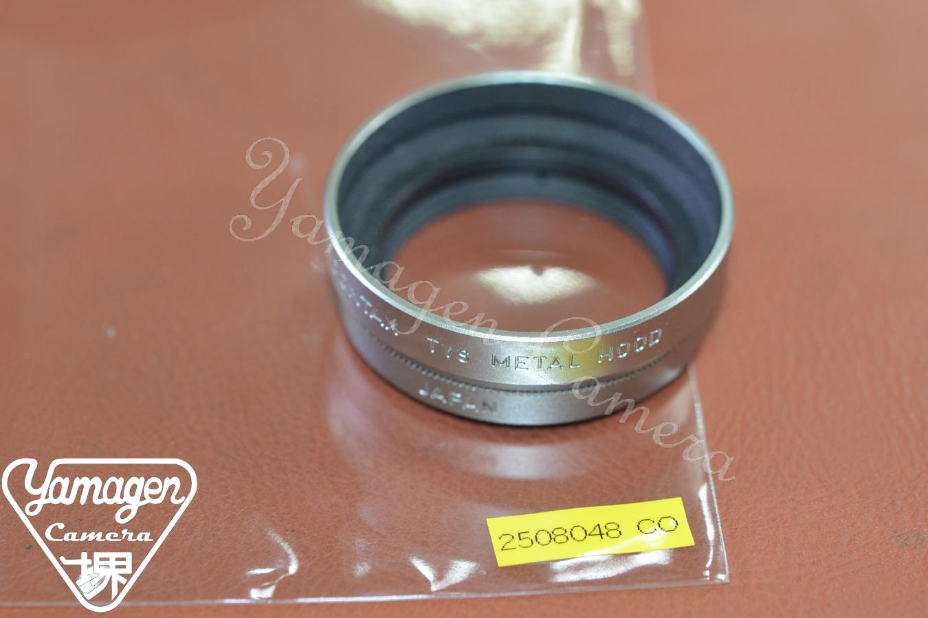 【希 少】CONTAX TVS HOOD Silver  CONTAX 30.5mm P-Filter付【TVS、TVS II、T3等用】