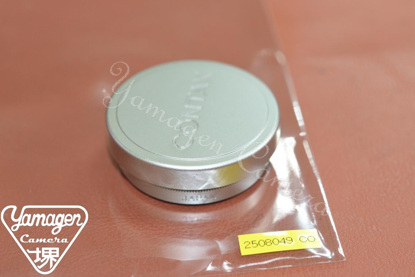 【希 少】CONTAX METAL CAP K-34 Silver  30.5mm 1A MC Filter、TVS II METAL HOOD Silver付【TVS、TVS II、T3等用】