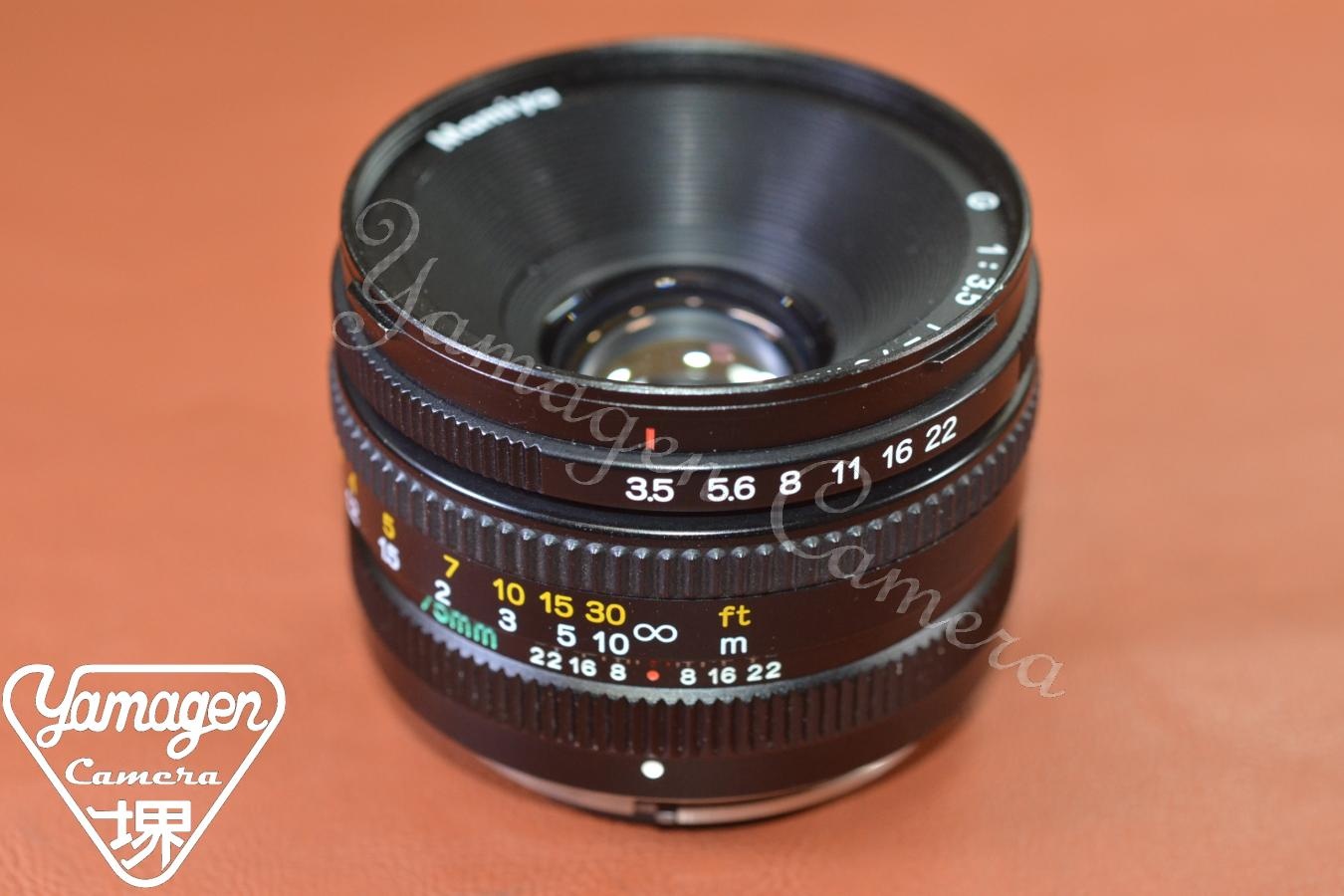 【希 少】Mamiya G 75mm F3.5 L 【NEW Mamiya 6用レンズ】