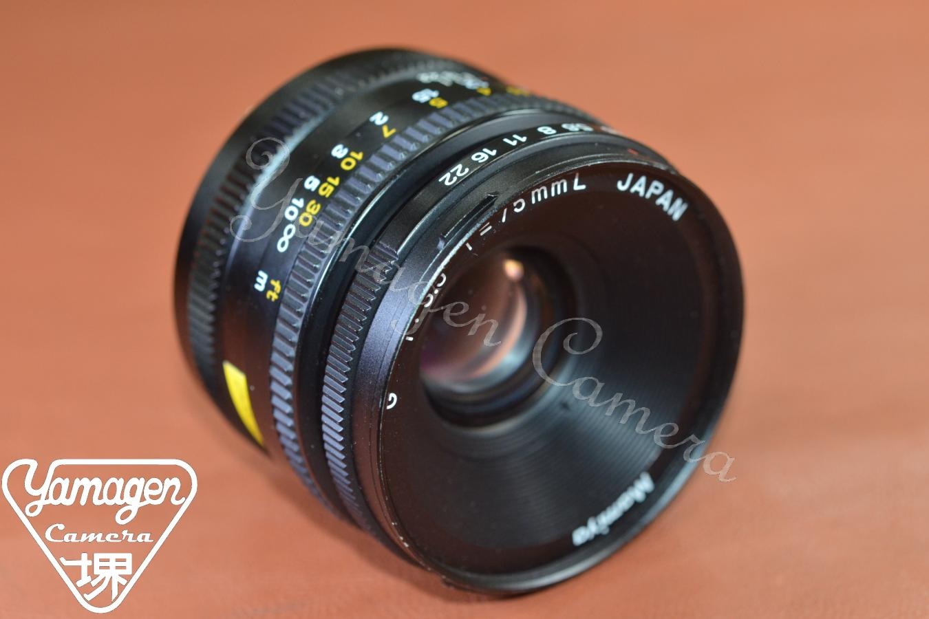 【希 少】Mamiya G 75mm F3.5 L 【NEW Mamiya 6用レンズ】