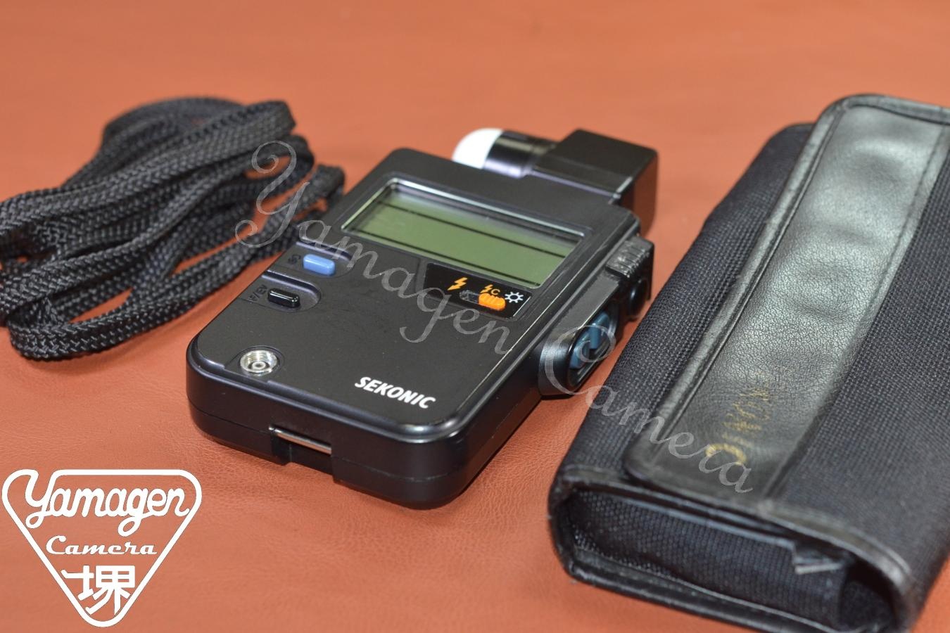 SEKONIC DIGI LITE F MODEL L-328 【純正ケース、ストラップ付】