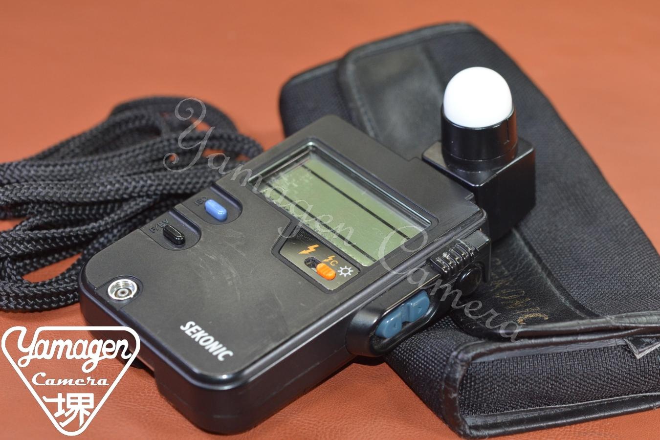 SEKONIC DIGI LITE F MODEL L-328 【純正ケース、ストラップ付】