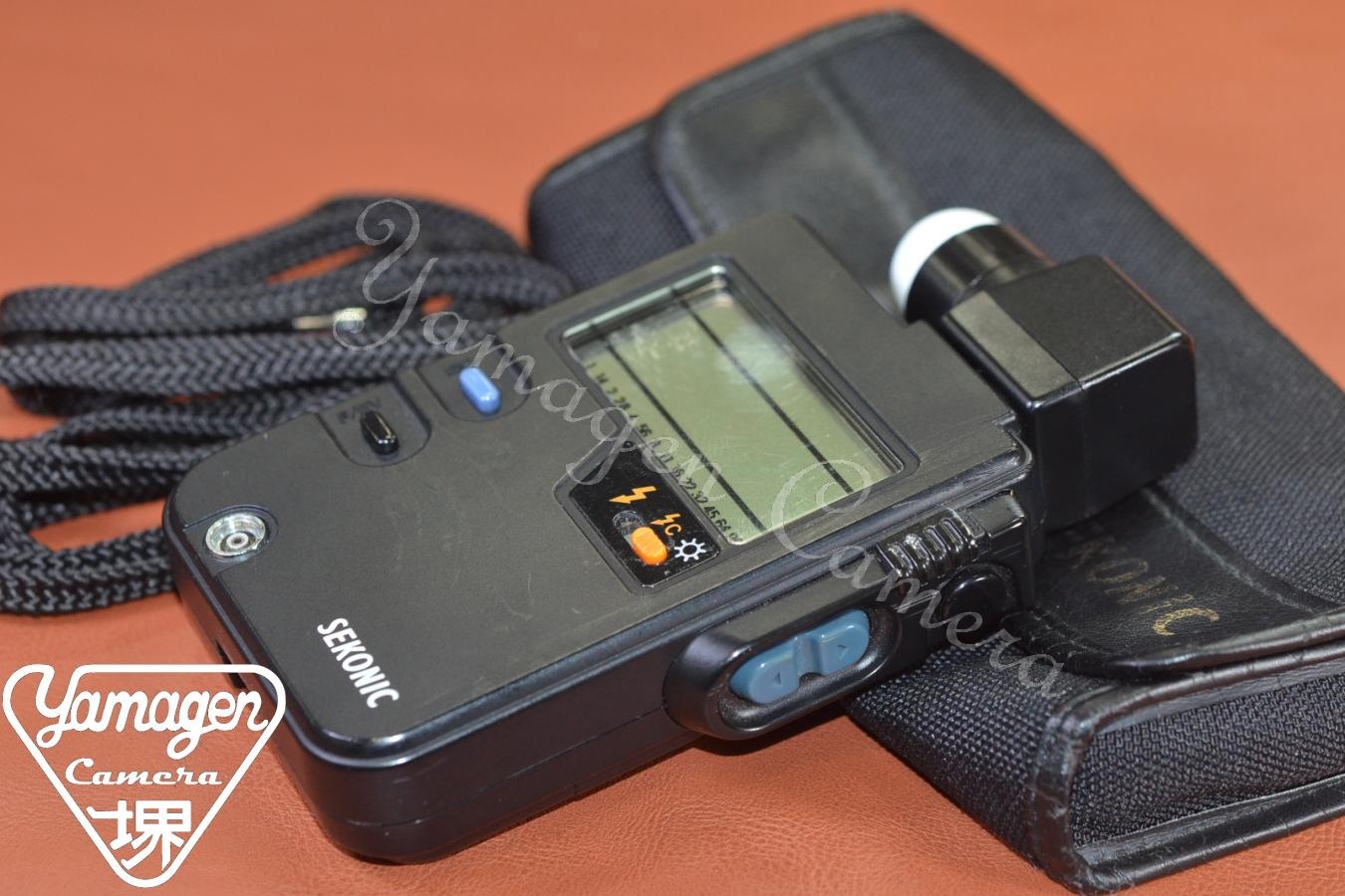 SEKONIC DIGI LITE F MODEL L-328 【純正ケース、ストラップ付】
