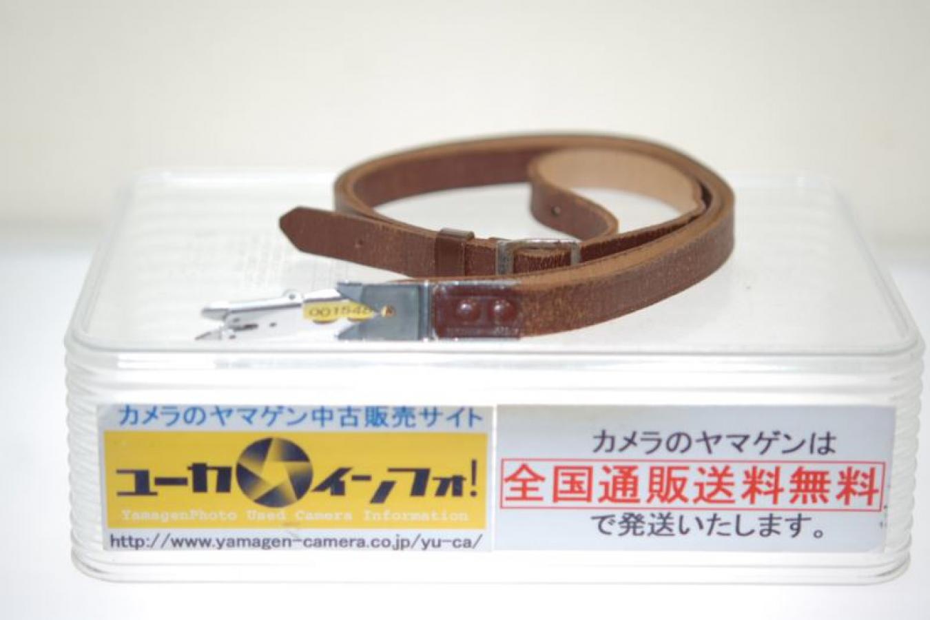 Rollei FLEX用純正本革カニ爪ストラップ  