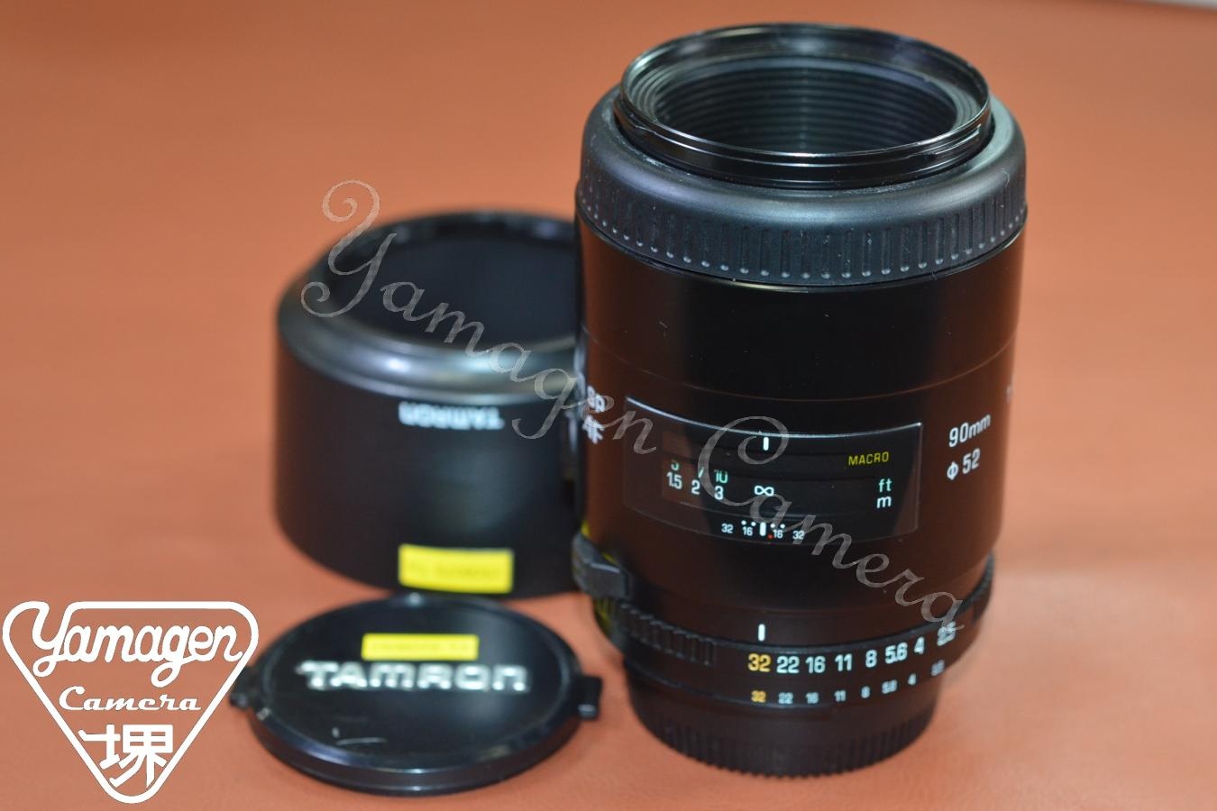 TAMRON SP AF 90mm F2.5 純正フード付【Model:52EN Nikon用】