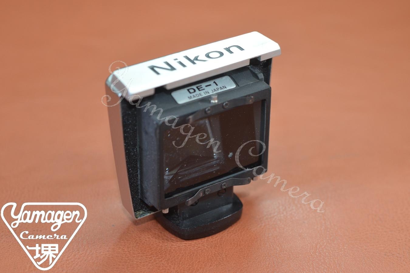 Nikon Eye level Finder DE-1 Silver モルト交換済 【Nikon F2用】