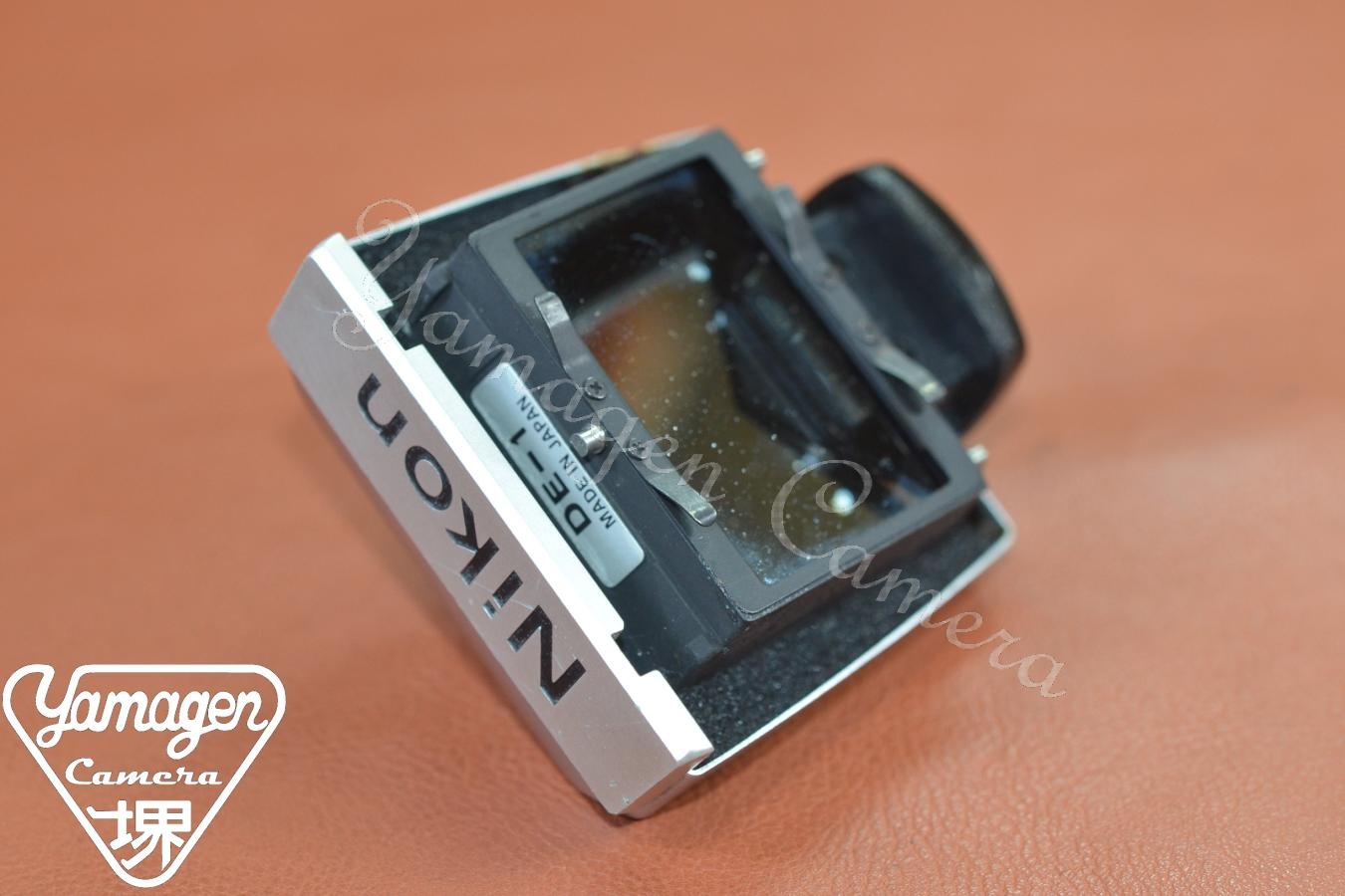 Nikon Eye level Finder DE-1 Silver モルト交換済 【Nikon F2用】