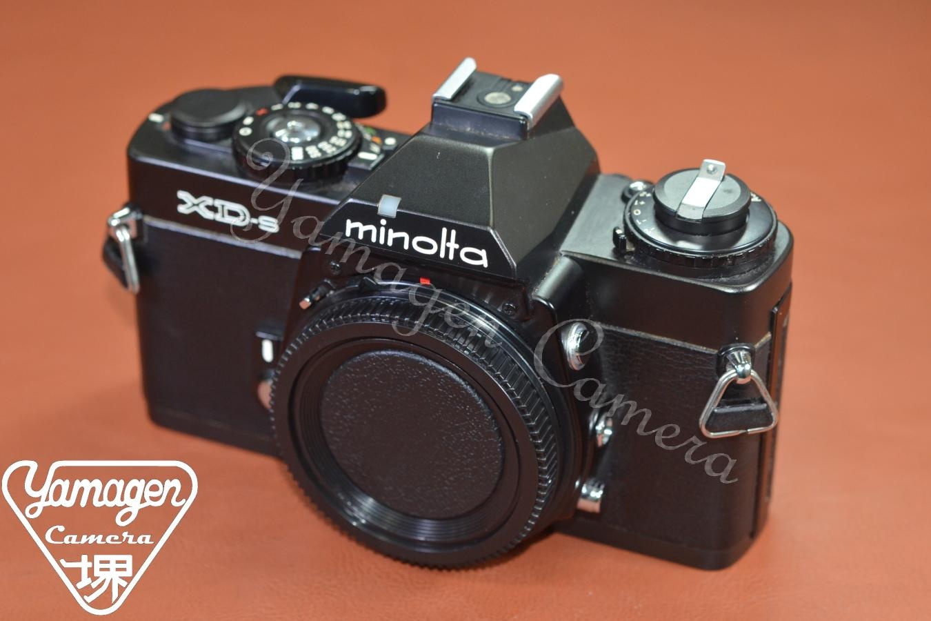 minolta XD-S Black 【モルト交換済】
