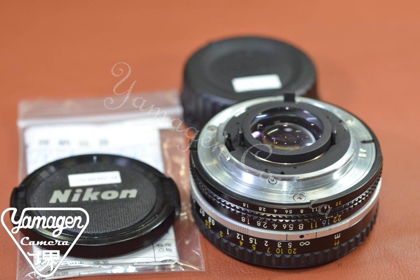 Nikon Ai-S NIKKOR 50mm F1.8  整備済【最短撮影距離0.45m 国内版】