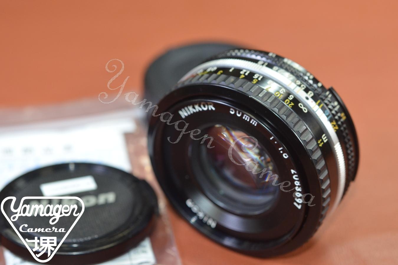 Nikon Ai-S NIKKOR 50mm F1.8  整備済【最短撮影距離0.45m 国内版】