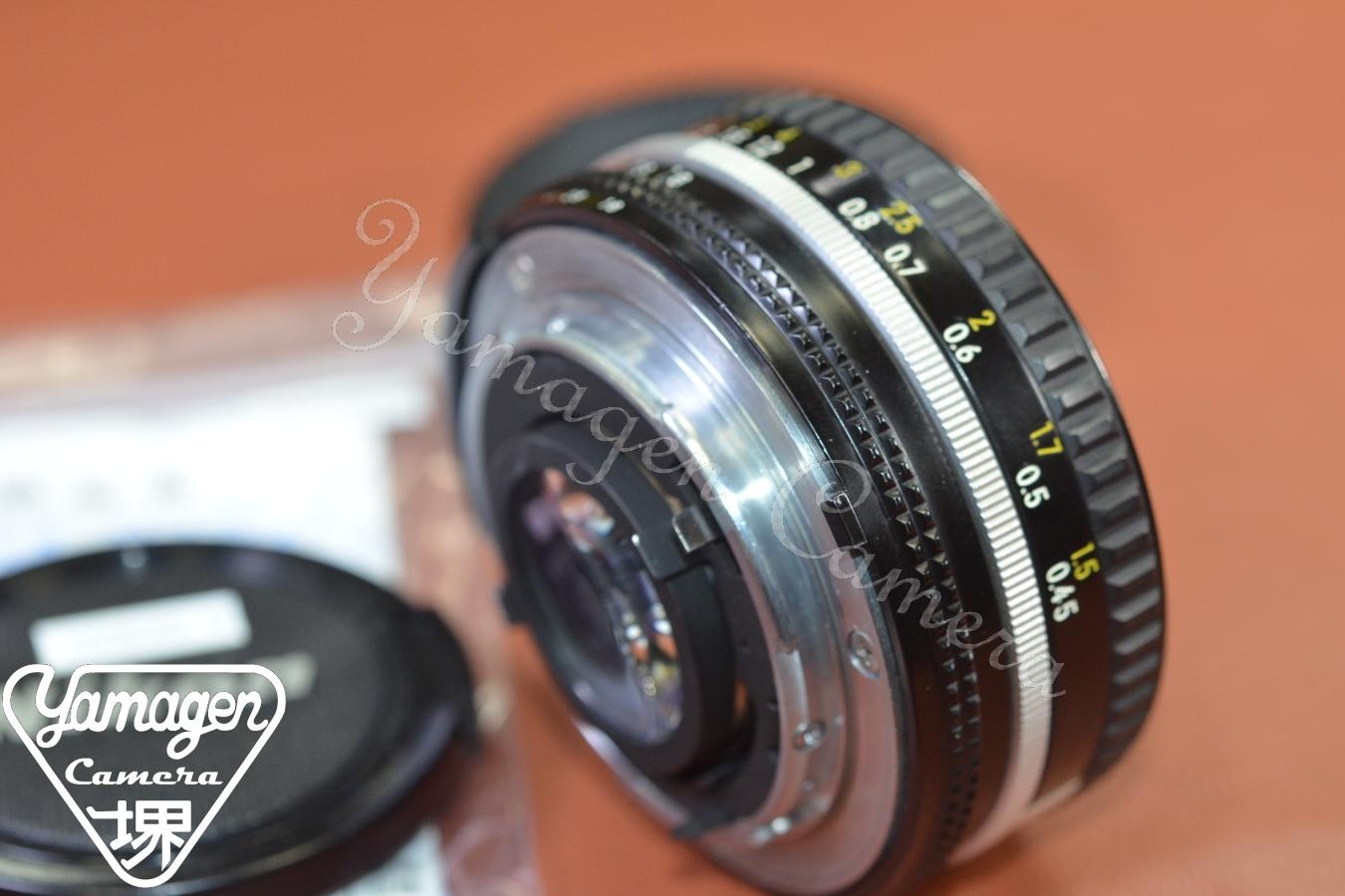 Nikon Ai-S NIKKOR 50mm F1.8  整備済【最短撮影距離0.45m 国内版】