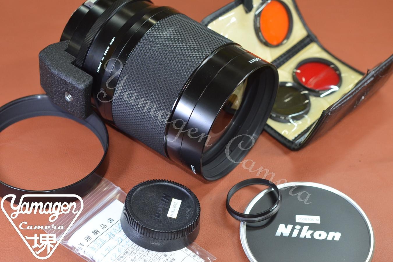 Nikon Reflex-NIKKOR・C 500mm F8 整備済 【純正フィルター5枚付】