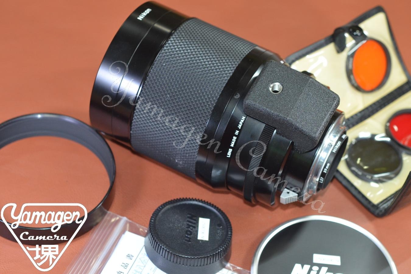 Nikon Reflex-NIKKOR・C 500mm F8 整備済 【純正フィルター5枚付】