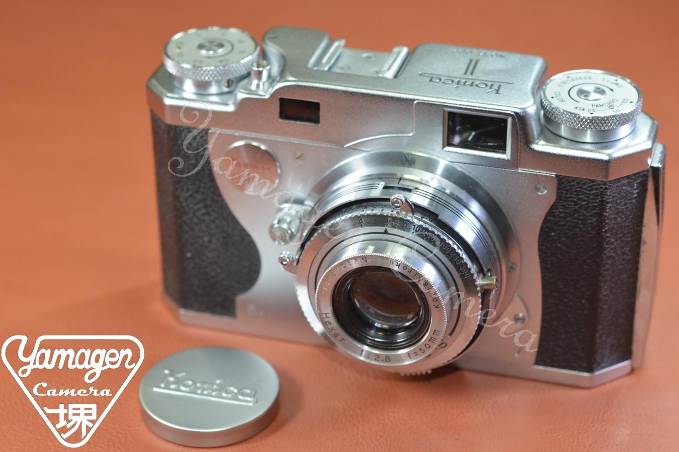 Konica IIB 【Konishiroku Hexar 50/2.8 レンズ搭載】