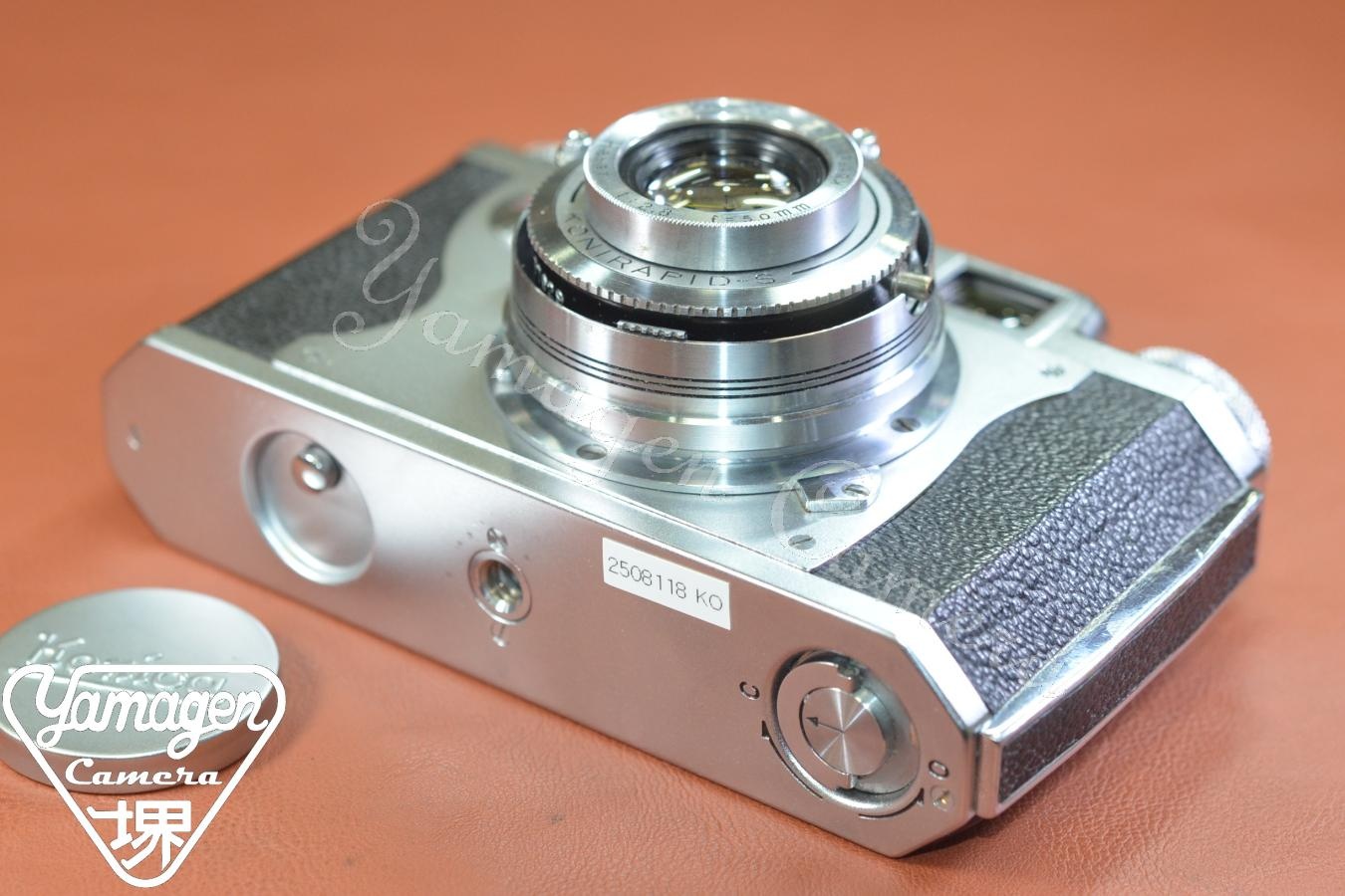 Konica IIB 【Konishiroku Hexar 50/2.8 レンズ搭載】