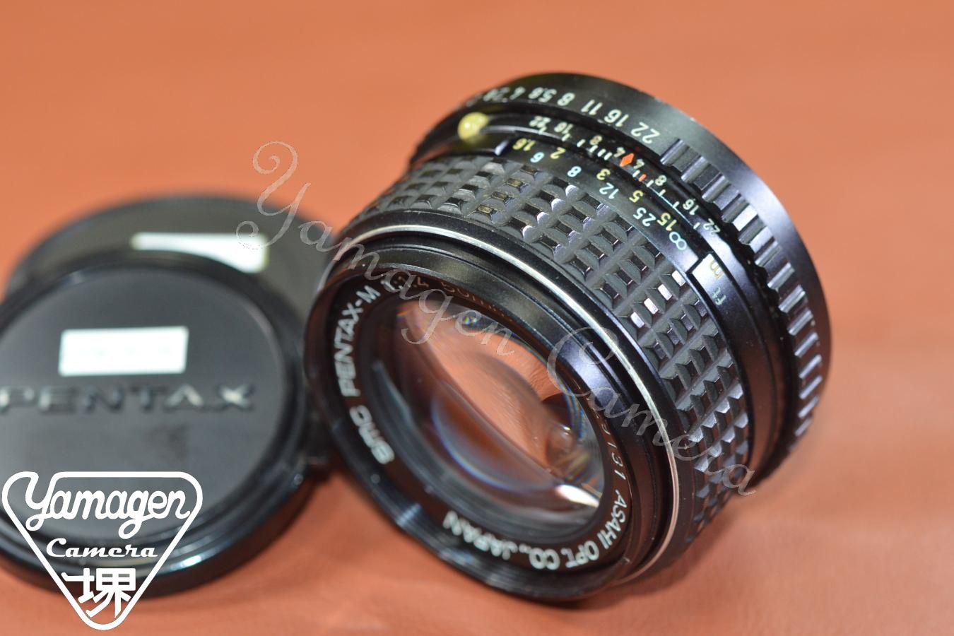 【B級特価品】SMC PENTAX-M 50mm F1.4【Kマウントレンズ】