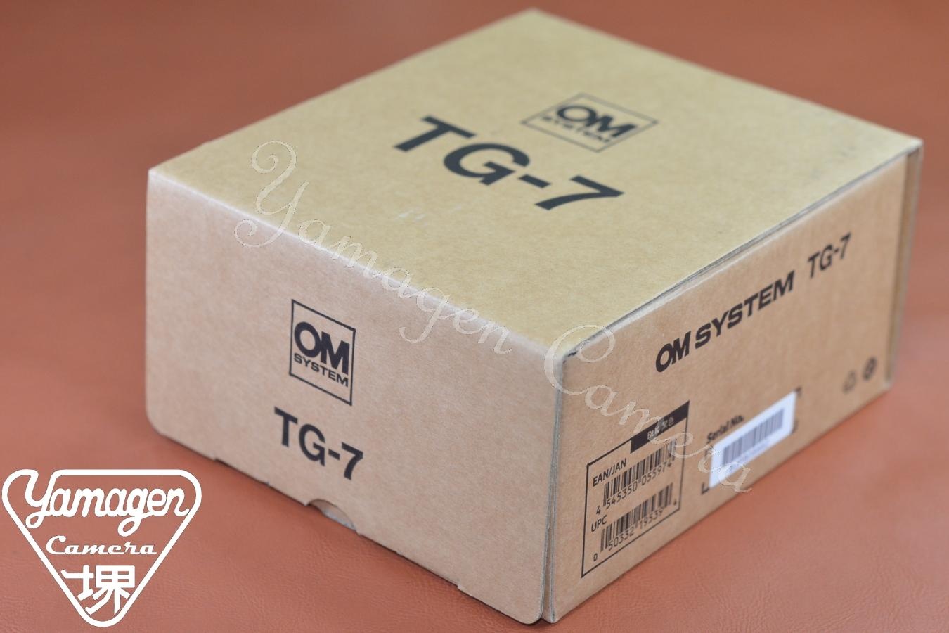 【新 品 未 使 用】OM SYSTEM Tough TG-7 Black【超品薄!!・今なら即納可】