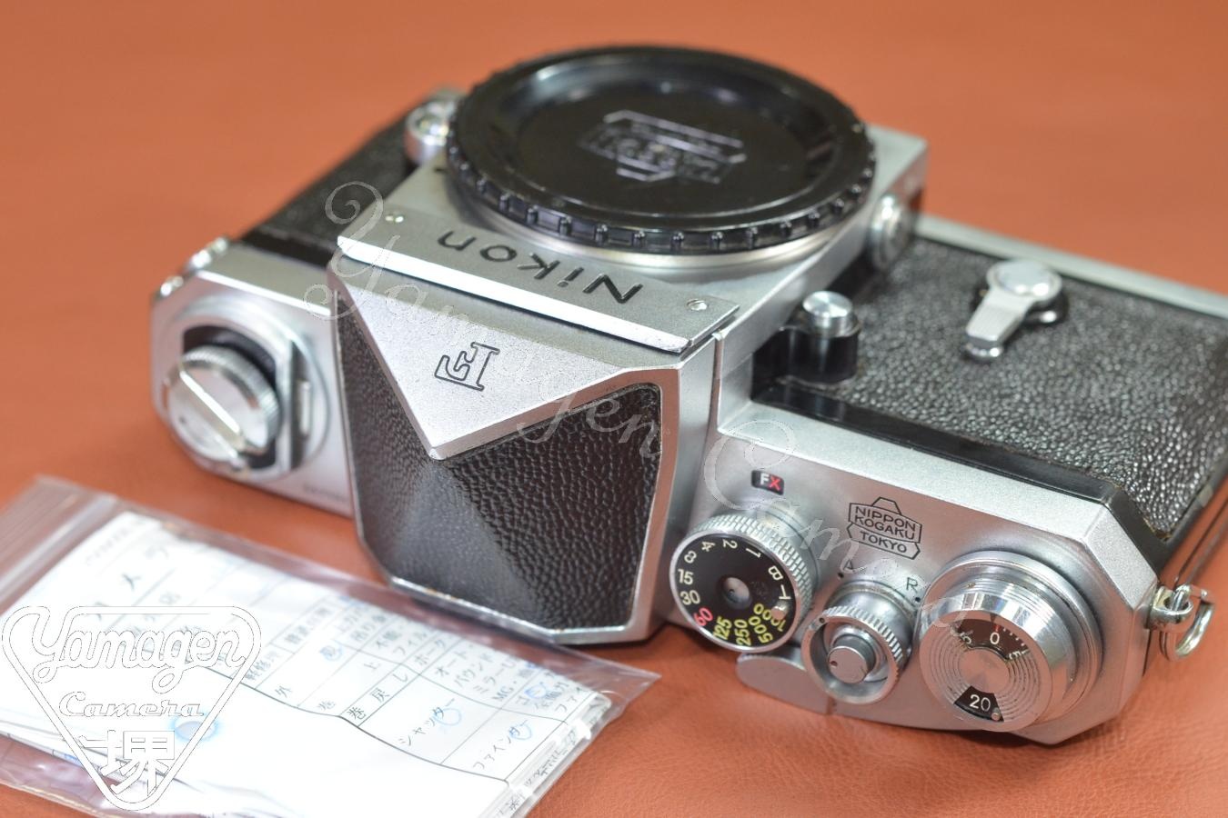Nikon F eye level 642万台 初期型 【整備済】