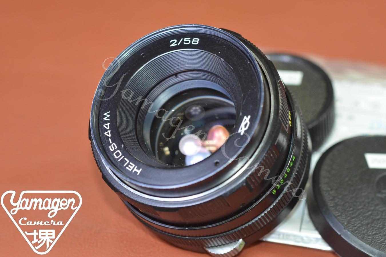 【希 少】HELIOS-44M 58mm F2 整備済 【ぐるぐるボケで有名なオールドレンズ M42マウントレンズ】