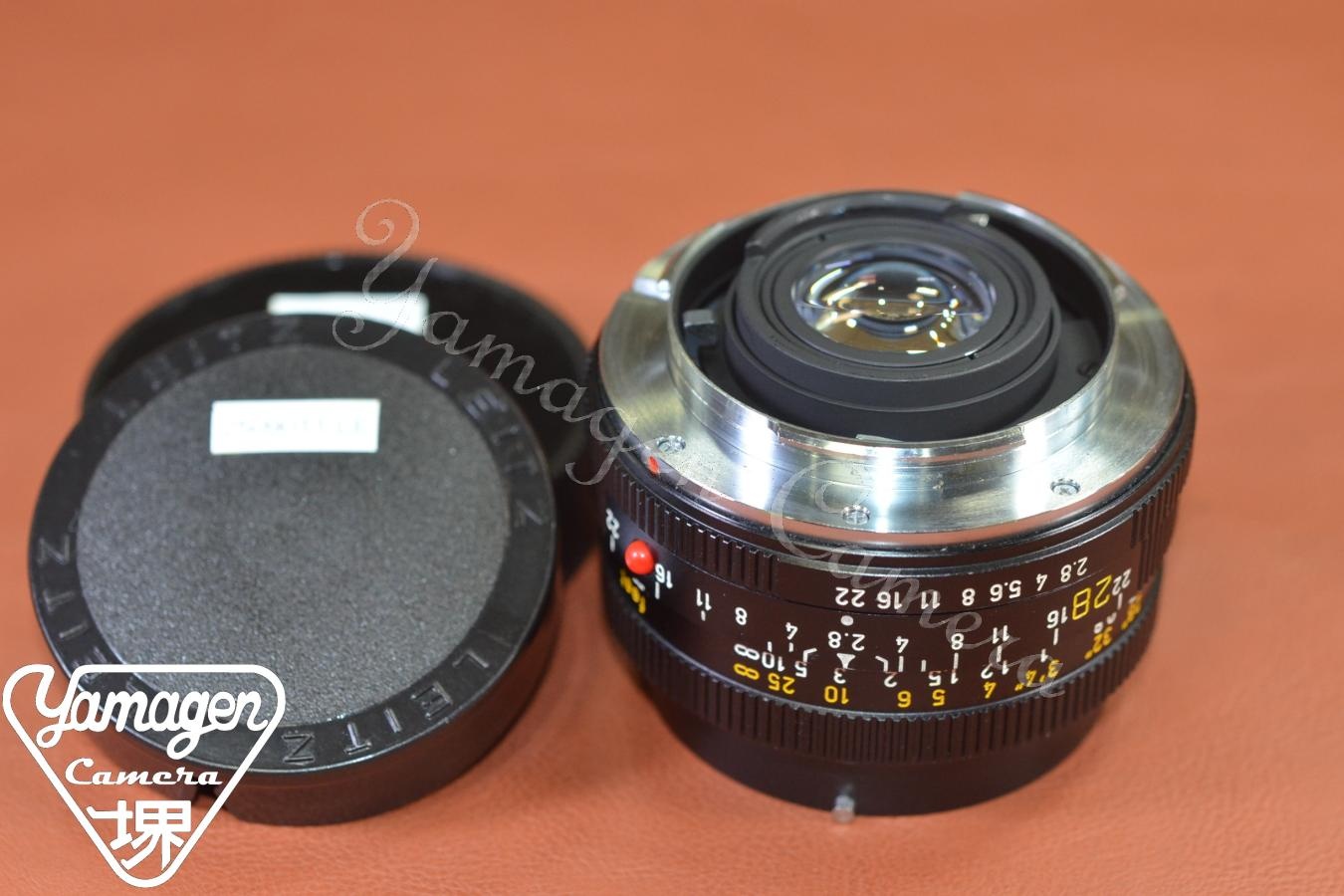 LEICA ELMARIT-R 28mm F2.8  3カム  【331万台1984年製 】