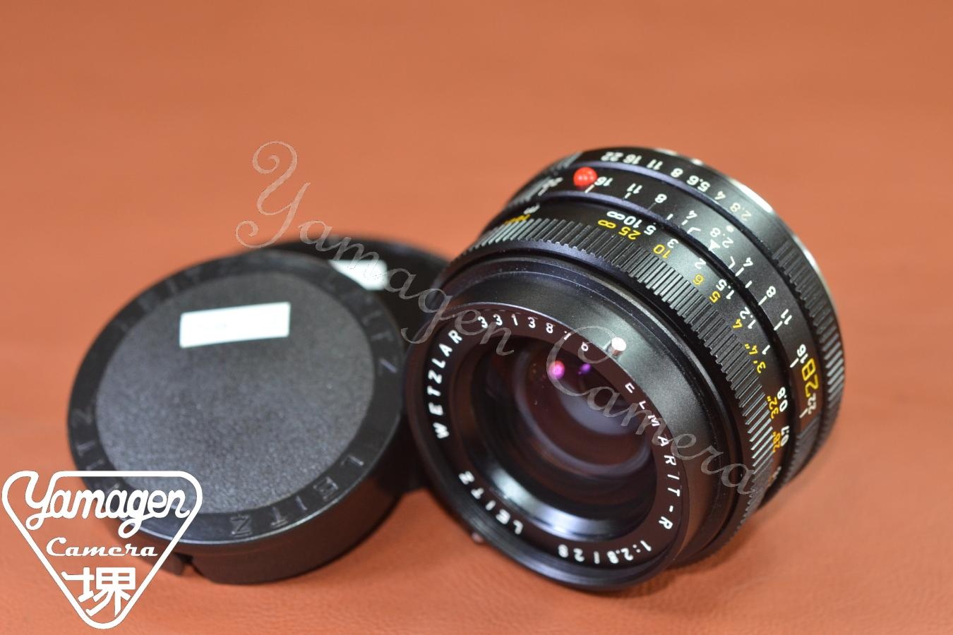 LEICA ELMARIT-R 28mm F2.8  3カム  【331万台1984年製 】