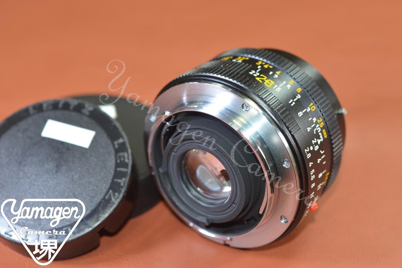 LEICA ELMARIT-R 28mm F2.8  3カム  【299万台1979年製 】