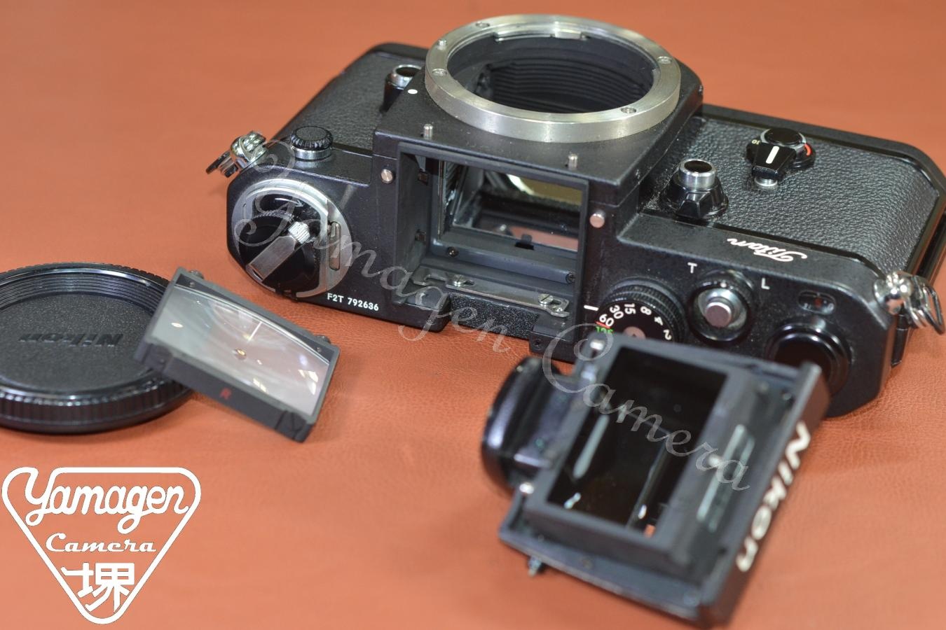 Nikon F2 Titan ネーム入り モルト交換済 【Focusing Screen R型装着】 ※キレイな物をお探しの方必見!!自信ありの逸品!!