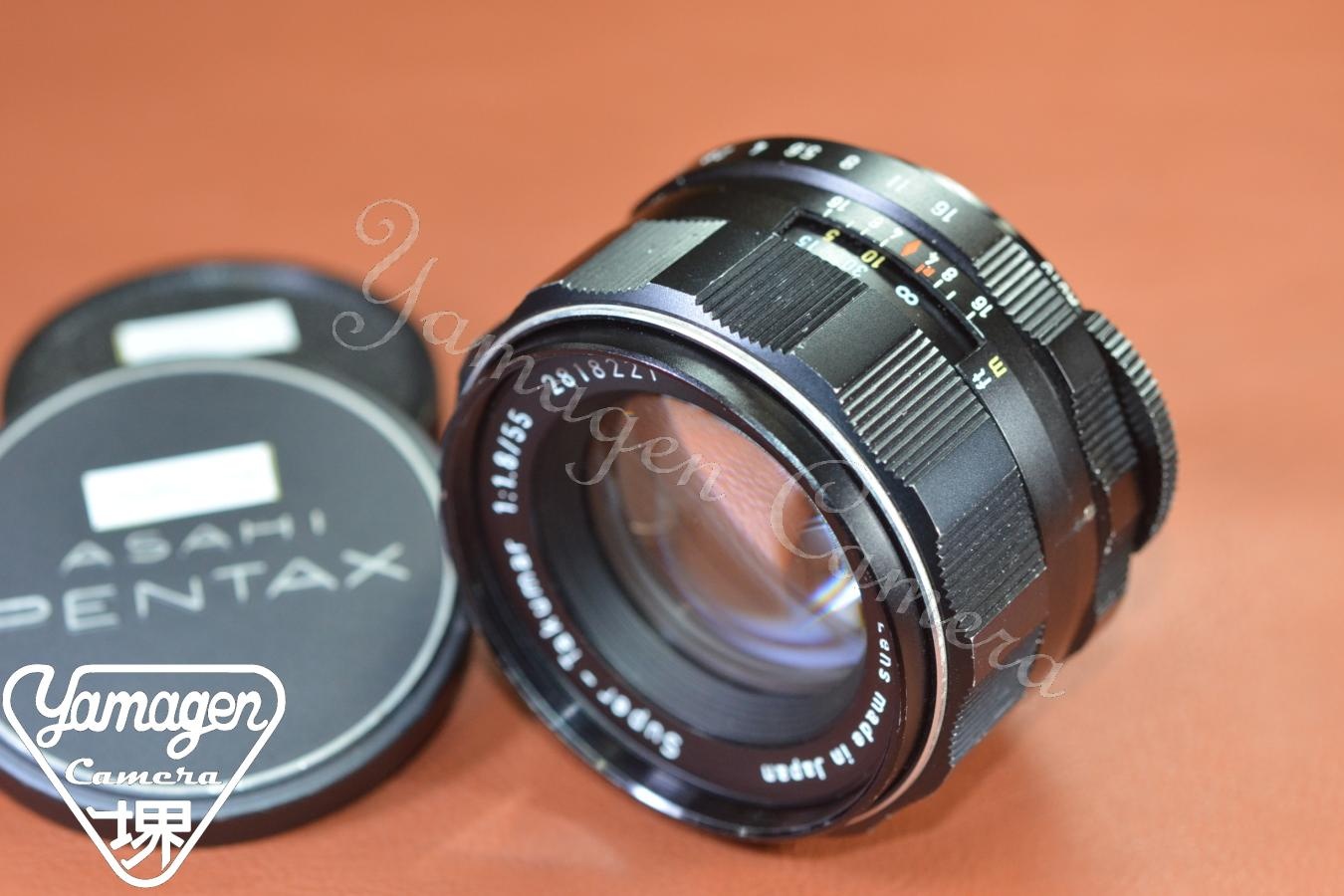 Asahi Opt.Co. Super-Takumar 55mm F1.8【カメラ女子に絶大な人気のオールドレンズ M42マウントレンズ】