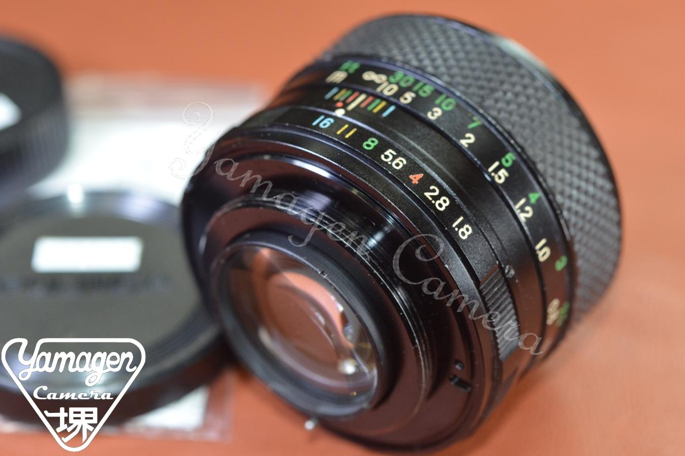 FUJINON 55mm F1.8 整備済【カメラ女子に絶大な人気のオールドレンズ M42マウントレンズ】